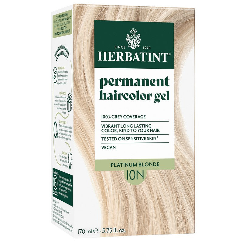 Herbatint Platium Blonde Ammonia Free hair Colour 10N 150ml