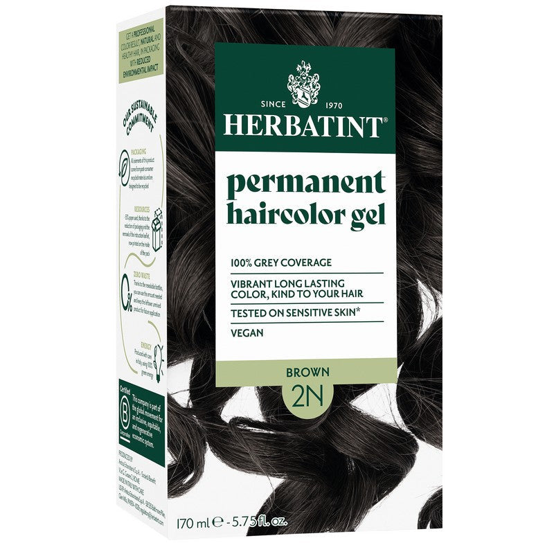 Herbatint Brown Ammonia Free hair Colour 2N 150ml