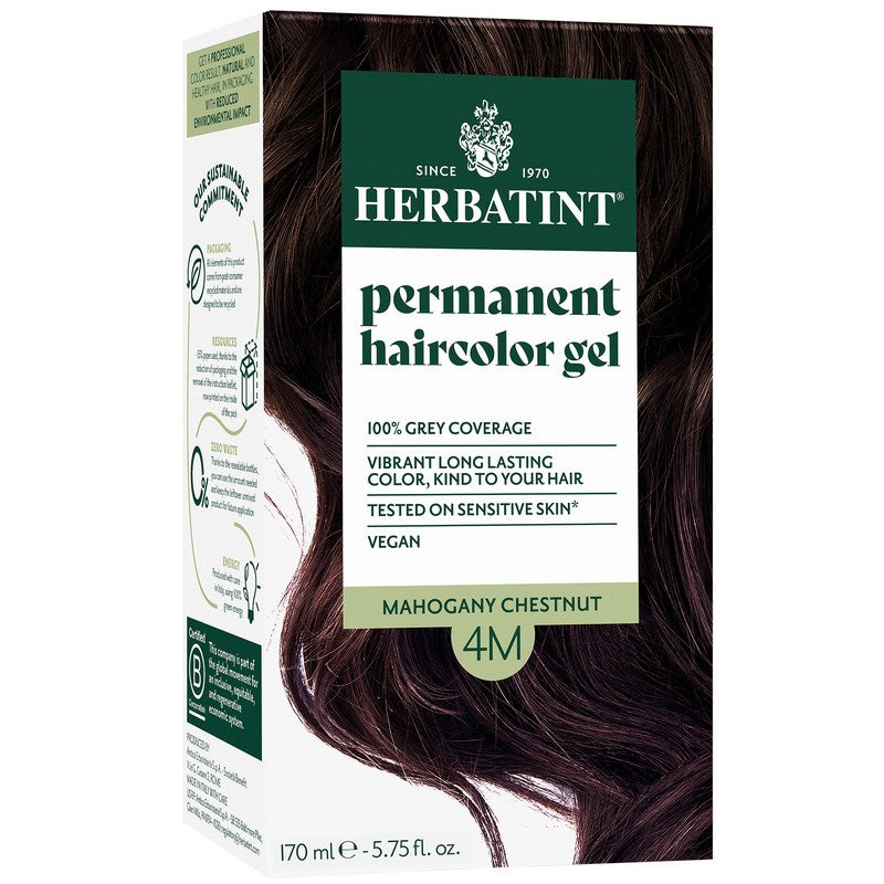 Herbatint Mahogany Chestnut Ammonia Free hair Colour 4M 150ml