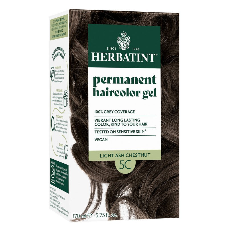 Herbatint Light Ash Chestnut Hair Colour 5C 170ml