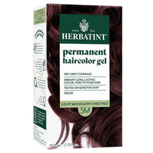Herbatint Light Mahogany Chestnut Ammonia Free hair Colour 5M 150ml