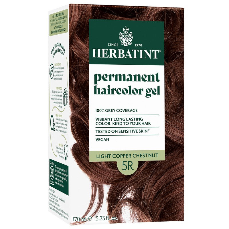 Herbatint Light Copper Chestnut Ammonia Free hair Colour 5R 170ml