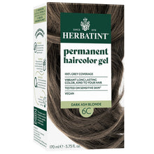 Herbatint Dark Ash Blonde Hair Colour 6C 170ml