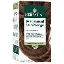 Herbatint Dark Golden Blonde Ammonia Free hair Colour 6D 170ml