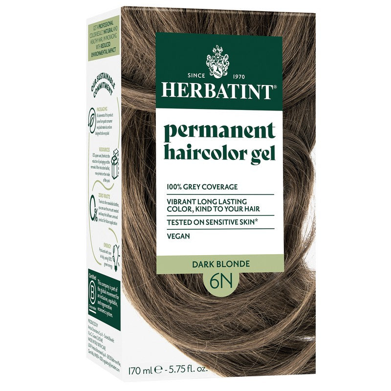 Herbatint Dark Blonde Ammonia Free hair Colour 6N 150ml