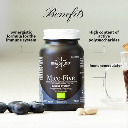 HIFAS da TERRA Mico Five CHAGA 70 Capsules