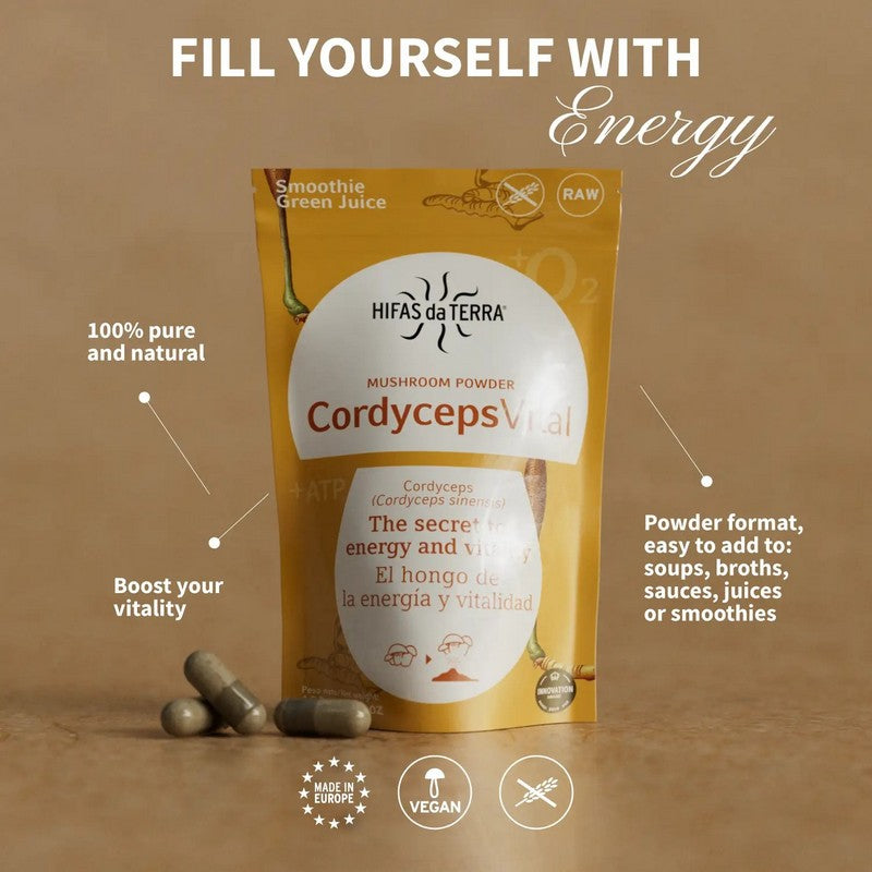 HIFAS da TERRA Cordyceps Vital 100g Powder