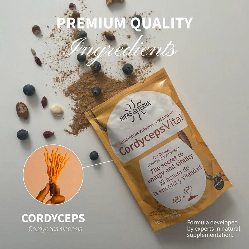 HIFAS da TERRA Cordyceps Vital 100g Powder