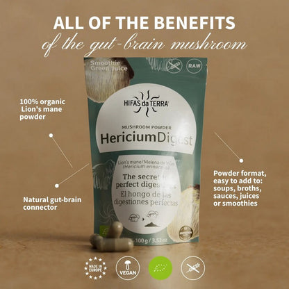 HIFAS da TERRA Hericium Digest 100g Powder