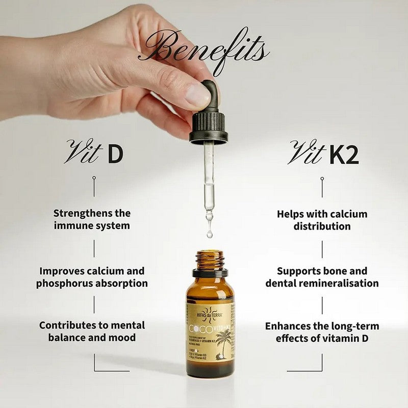 HIFAS da TERRA Cocovit D + K2 20ml Drops