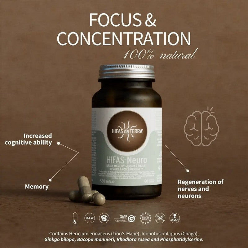 HIFAS da TERRA Hifas Neuro 60 Capsules
