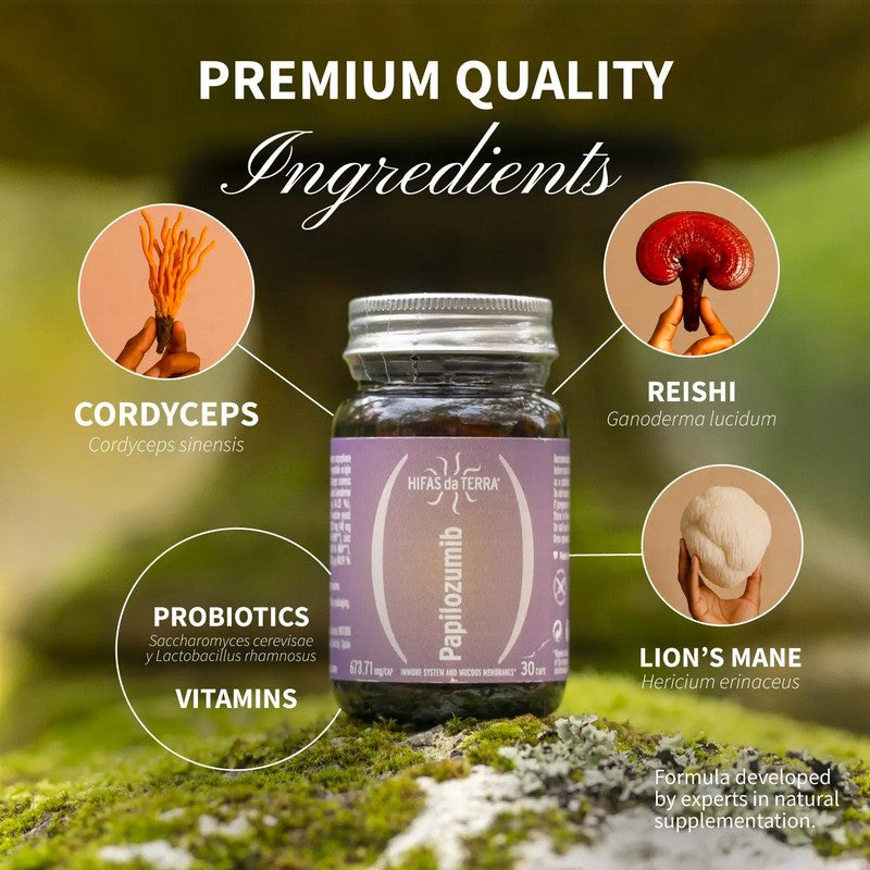 HIFAS da TERRA Papilozumib 30 Vegan Capsules
