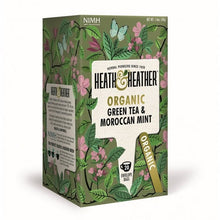 Heath And Heather Organic Green Tea & Mint 20 bags