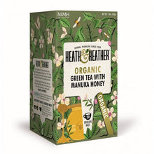 Heath And Heather Organic Green Tea & Manuka Honey 20 bags