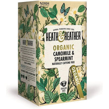 Heath And Heather Organic Camomile & Spearmint 20 Bag