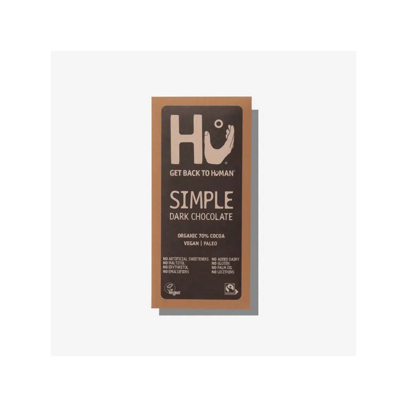 Hu Simple Dark Chocolate Bar 60g Pack of 12