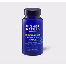 Higher Nature Ashwagandha & Rhodiola Complex 30 Capsules