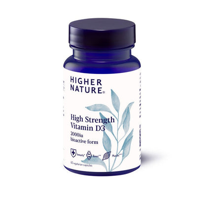 Higher Nature Vitamin D3 2000iu