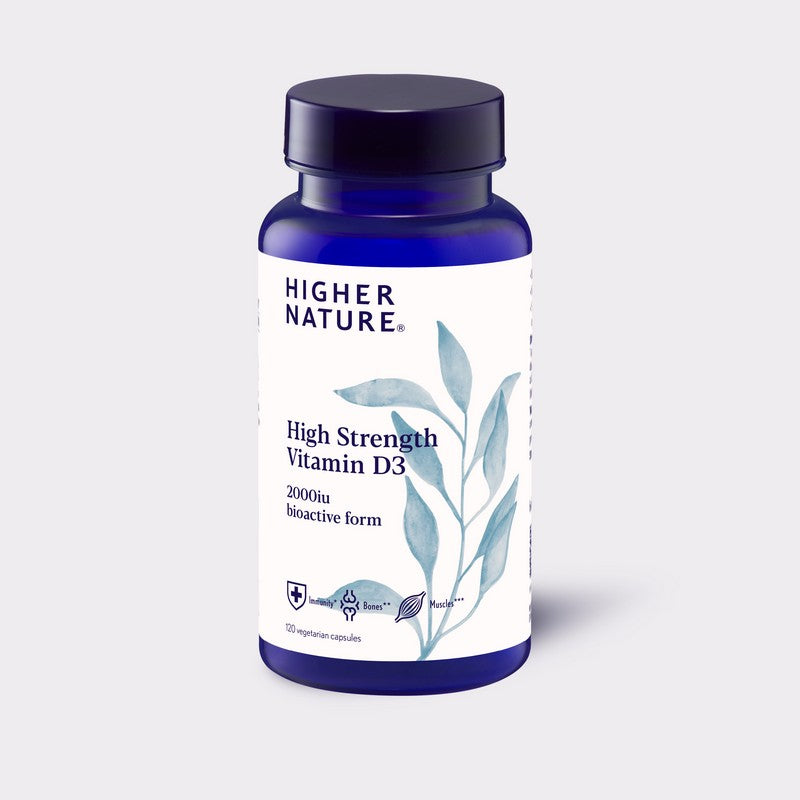 Higher Nature Vitamin D3 2000iu