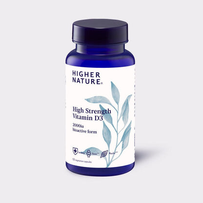Higher Nature Vitamin D3 2000iu