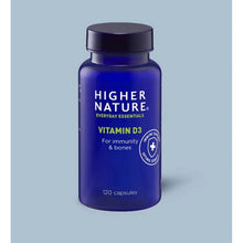 Higher Nature Vitamin D3 120 Capsules