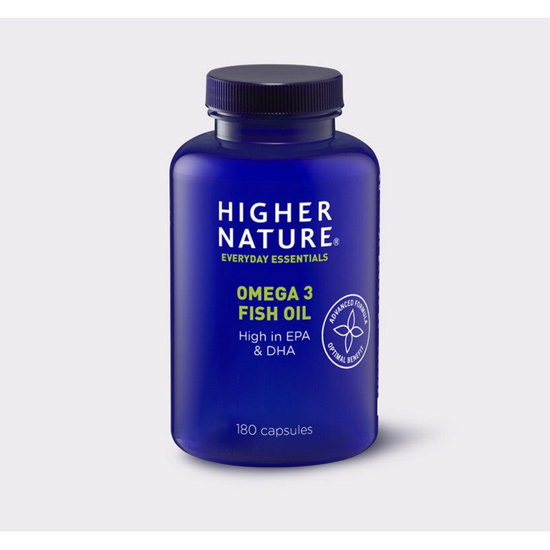 Higher Nature Omega 3 Fish Oil 180 Capsules