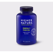 Higher Nature Omega 3 Fish Oil 180 Capsules