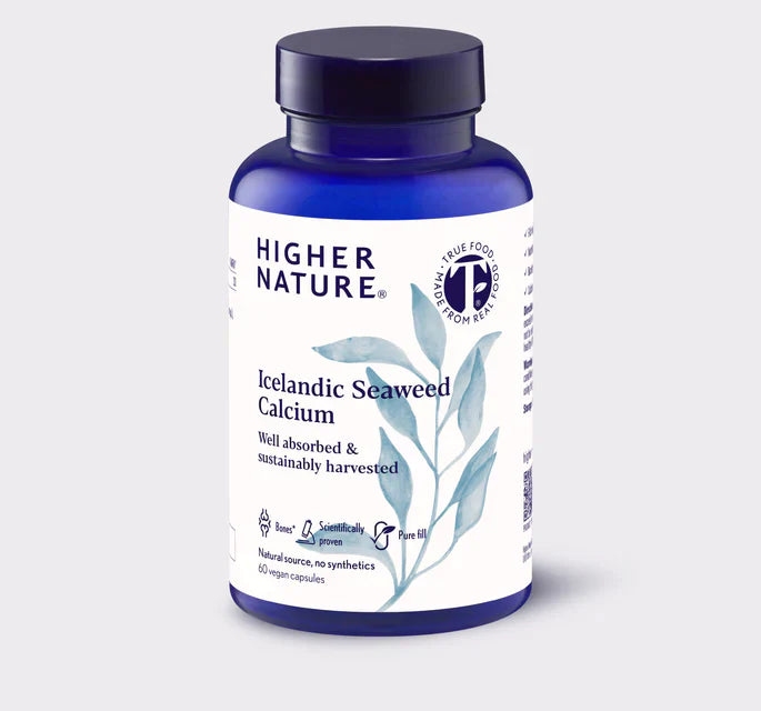 Higher Nature Icelandic Seaweed Calcium 60 Capsules
