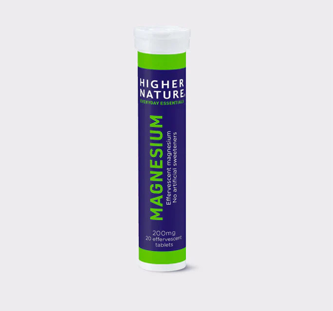 Higher Nature Magnesium Effervescent 20 Tablets