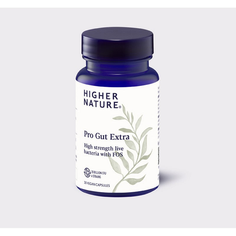 Higher Nature Pro-Gut Extra (formerly Pro Intensive Extra) 30 Capsules