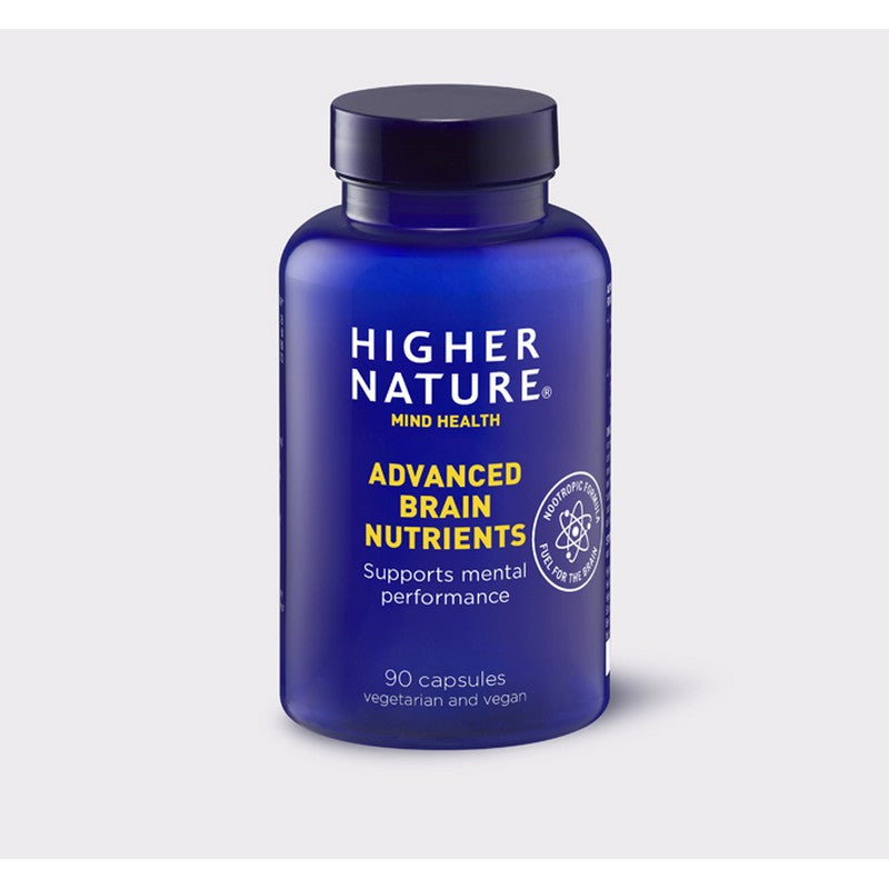 Higher Nature Advanced Brain Nutrients 90 Capsules