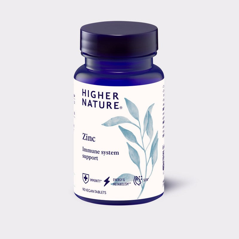 Higher Nature Zinc 90 Tablets