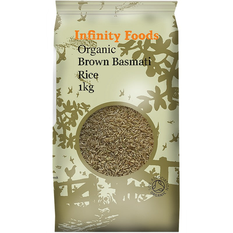 Infinity Organic Brown Basmati Rice 1kg