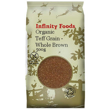 Infinity Organic Whole Brown Teff Grain 500g