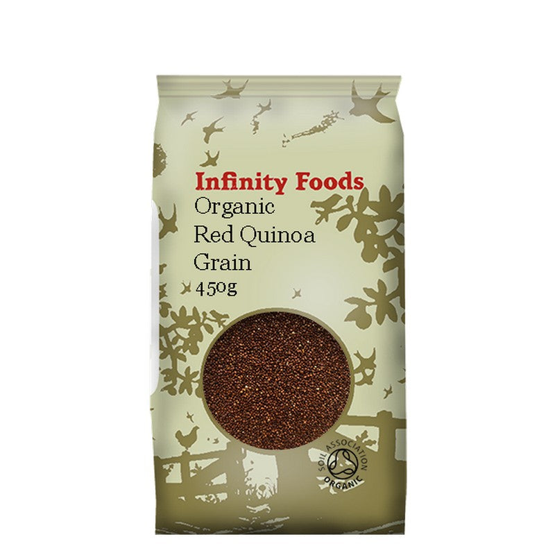 Infinity Organic Red Quinoa Grain 450g