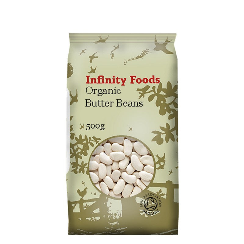 Infinity Organic Butter Beans 500g