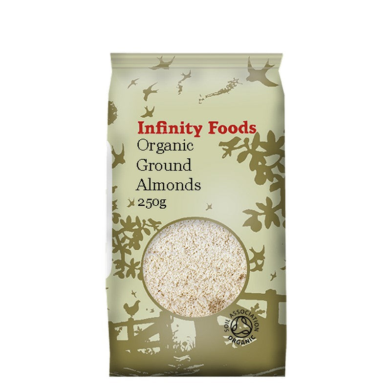 Infinity Organic Ground Almonds 250g
