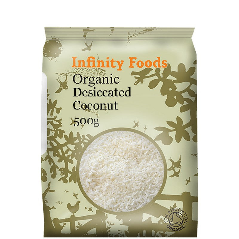 Infinity Organic Coconut Desiccated 500g