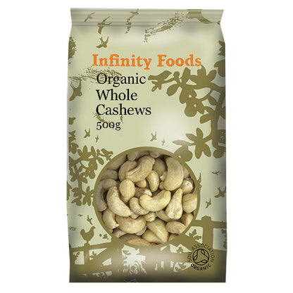 Infinity Organic Cashews Whole