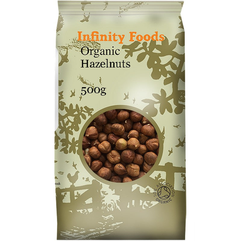Infinity Organic Hazelnuts 500g
