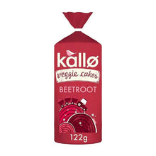 Kallo Beetroot Veggie Cakes 122g