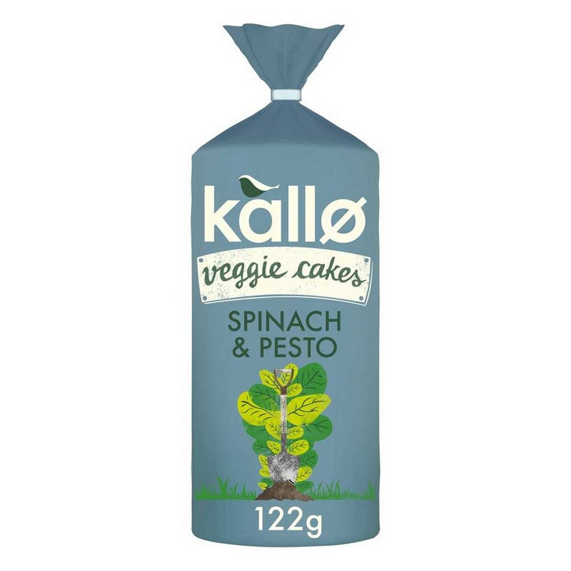 Kallo Spinach & Pesto Veggie Cakes 122g