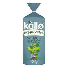 Kallo Spinach & Pesto Veggie Cakes 122g