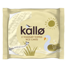 Kallo Yogurt Topped Rice Cake 33g