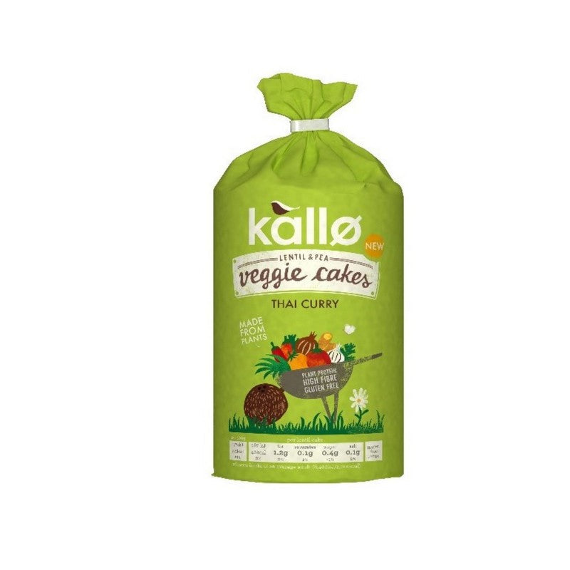 Kallo Thai Curry Veggie Cakes 125g
