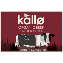 Kallo Organic Beef Stock Cubes 8 pack 88g