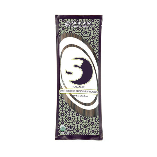 King Soba Org Sweet Potato & Buckwheat Noodles 250g