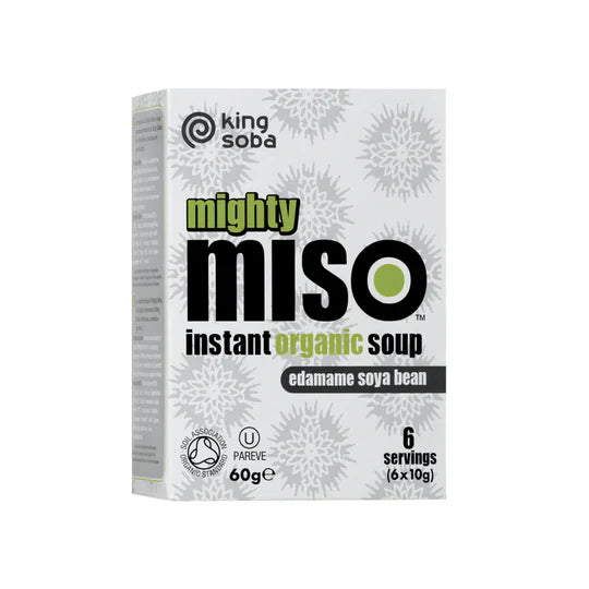 King Soba Org Miso Soup with Edamame Beans 60g
