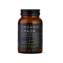 Kiki Health Organic Chaga Mushroom Extract 60 Vegi Capsules