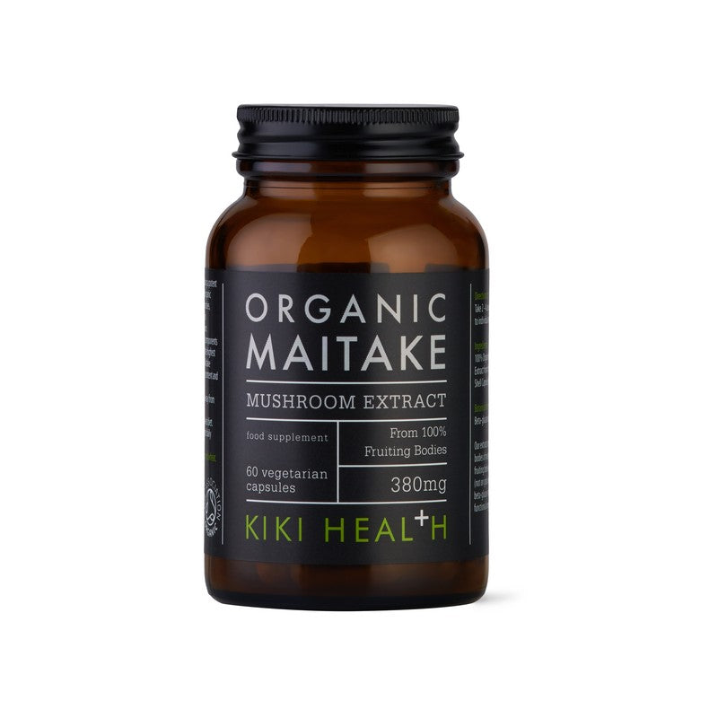 Kiki Health Organic Maitake Mushroom Extract 60 Vegi Capsules